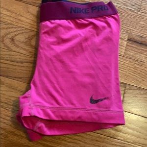 Pink Nike Pro